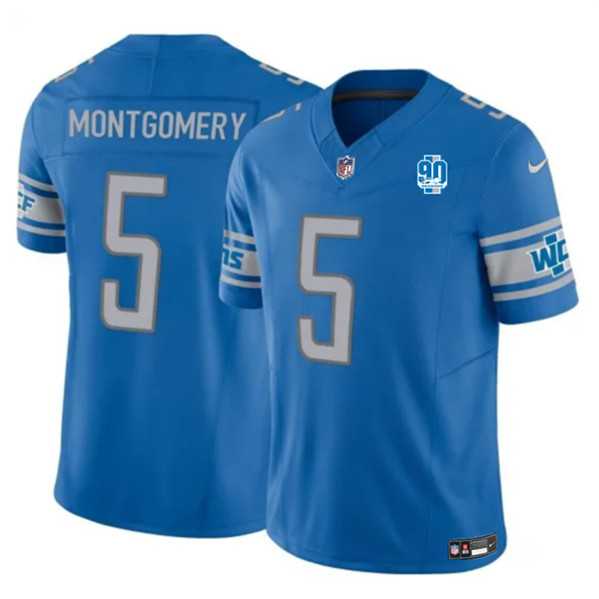 Men & Women & Youth Detroit Lions #5 David Montgomery Blue 2023 F.U.S.E. 90th Anniversary Vapor Untouchable Limited Stitched Jersey,We sell and wholesale Men & Women & Youth Detroit Lions #5 David Montgomery Blue 2023 F.U.S.E. 90th Anniversary Vapor Untouchable Limited Stitched Jersey on line form chian!